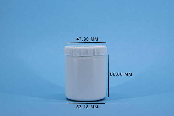 T20- TARRO 100 ML TAPA R-53 BLANCO