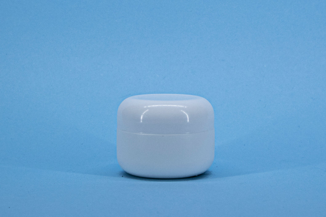 T12- POMADERA DE 50 ML TAPA R-53 TIPO COSMETICA BLANCA