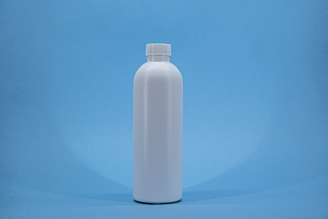 E14- ENVASE 250 ML TIPO BOSTON TAPA R-24 BLANCO