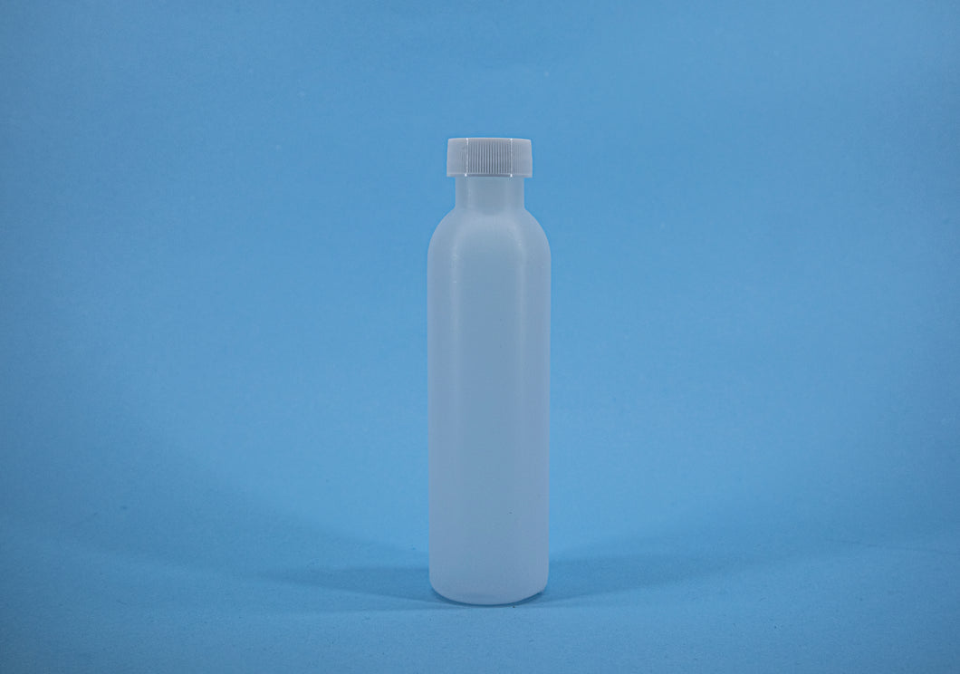 E9- ENVASE 125 ML TIPO BOSTON TAPA R-24/410 SIN PIGMENTO