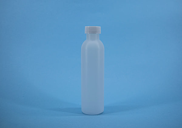 E9- ENVASE 125 ML TIPO BOSTON TAPA R-24/410 SIN PIGMENTO