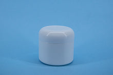 Cargar imagen en el visor de la galería, T18- POMADERA DE 80 ML TAPA R-53 TIPO COSMETICA BLANCO
