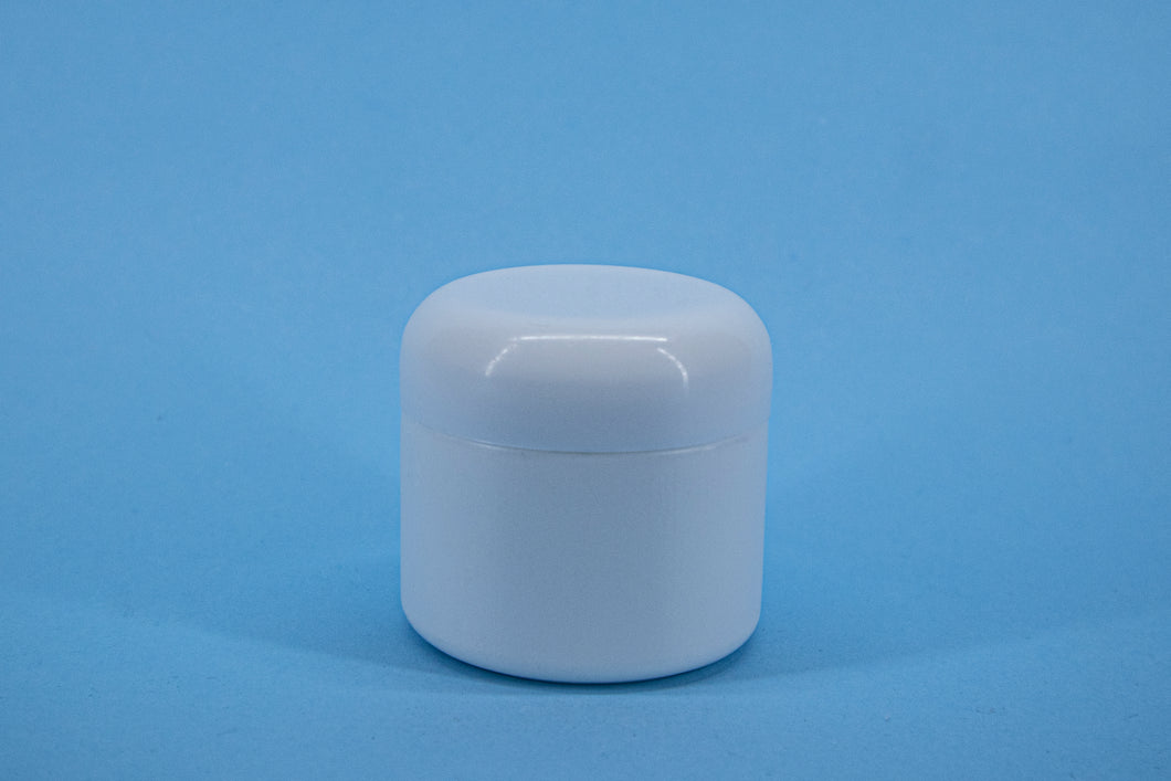 T18- POMADERA DE 80 ML TAPA R-53 TIPO COSMETICA BLANCO